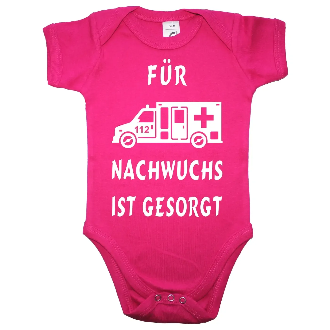 Baby Bodie mit Krankenwagen Notarztwagen Einsatzfahrzeug
