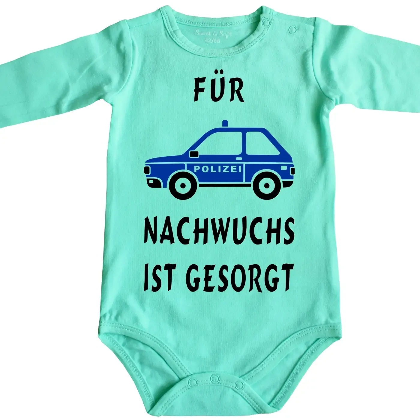Baby Body mit Polizeiauto Polizei
