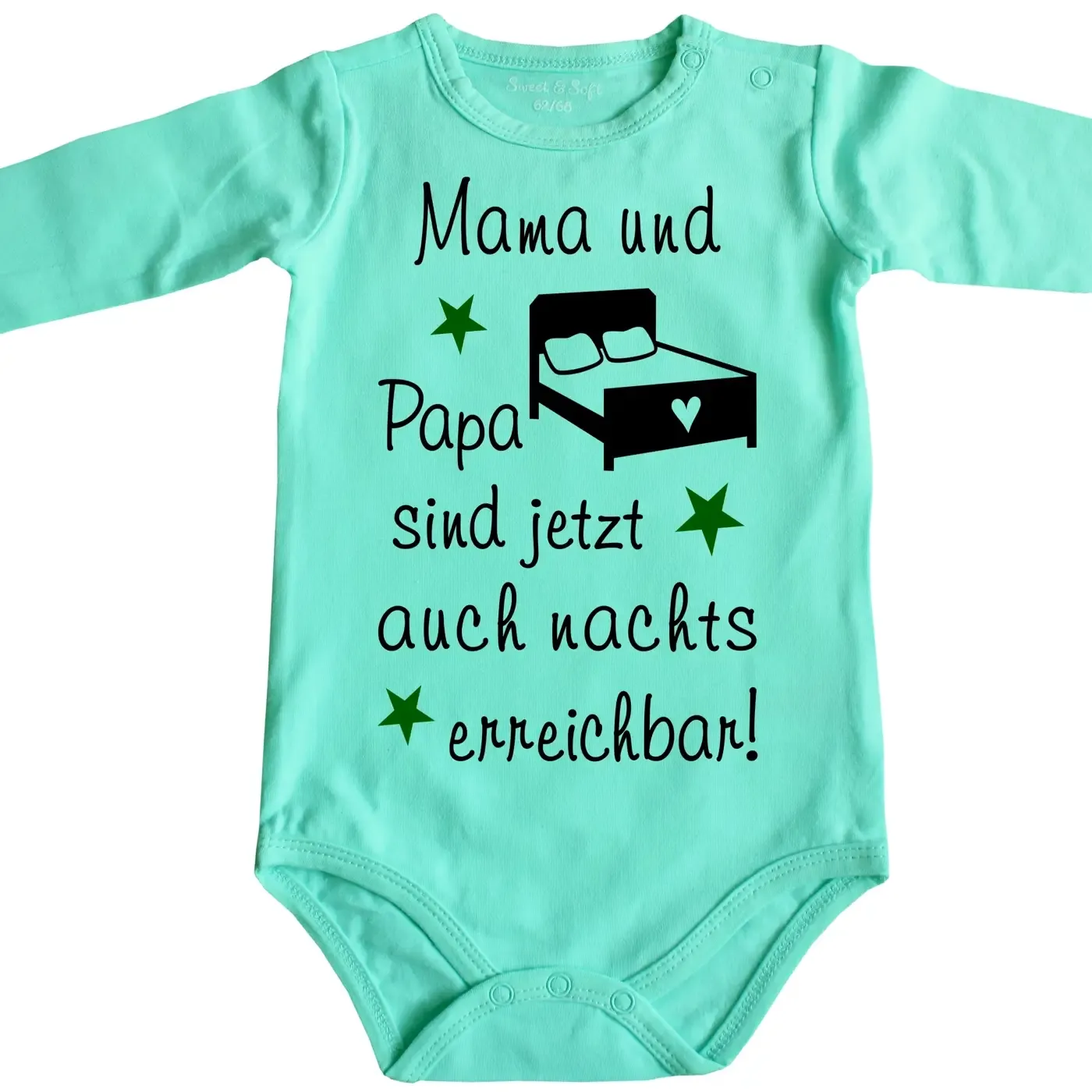Baby-Body mit lustigem Spruch