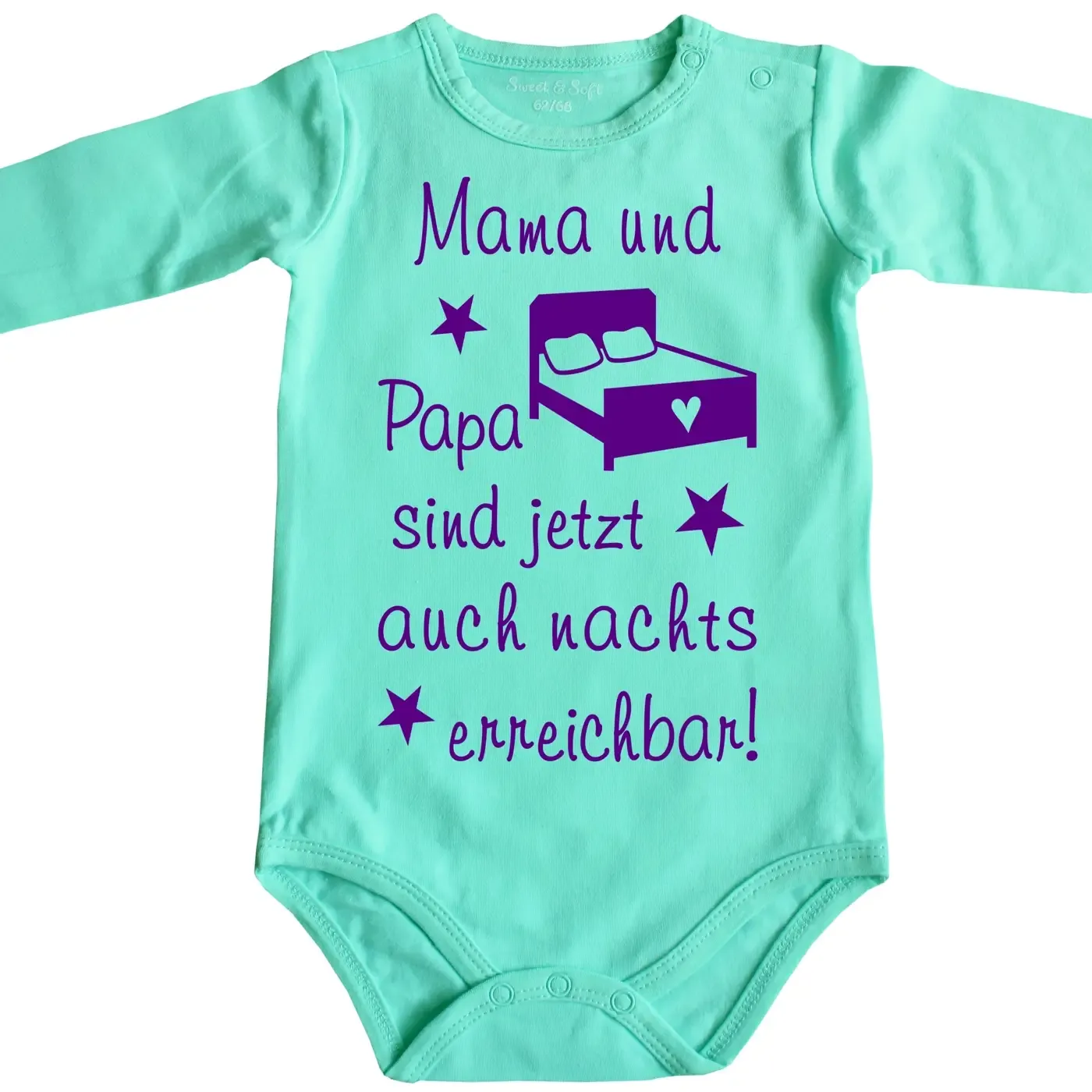 Einteiler mit lustigem Spruch