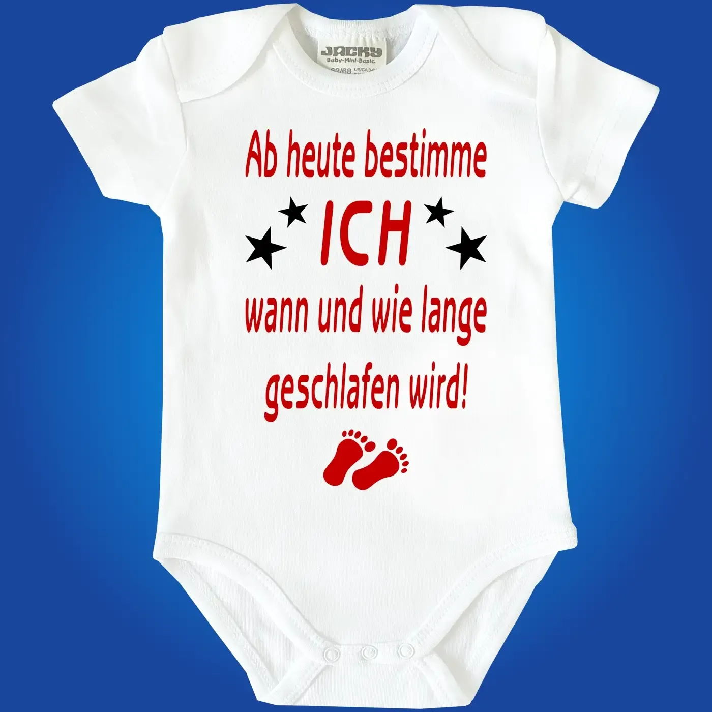 Babybody Lustig mit Spruch