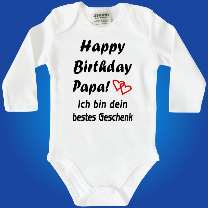 Baby-Body Geburtstagsbody