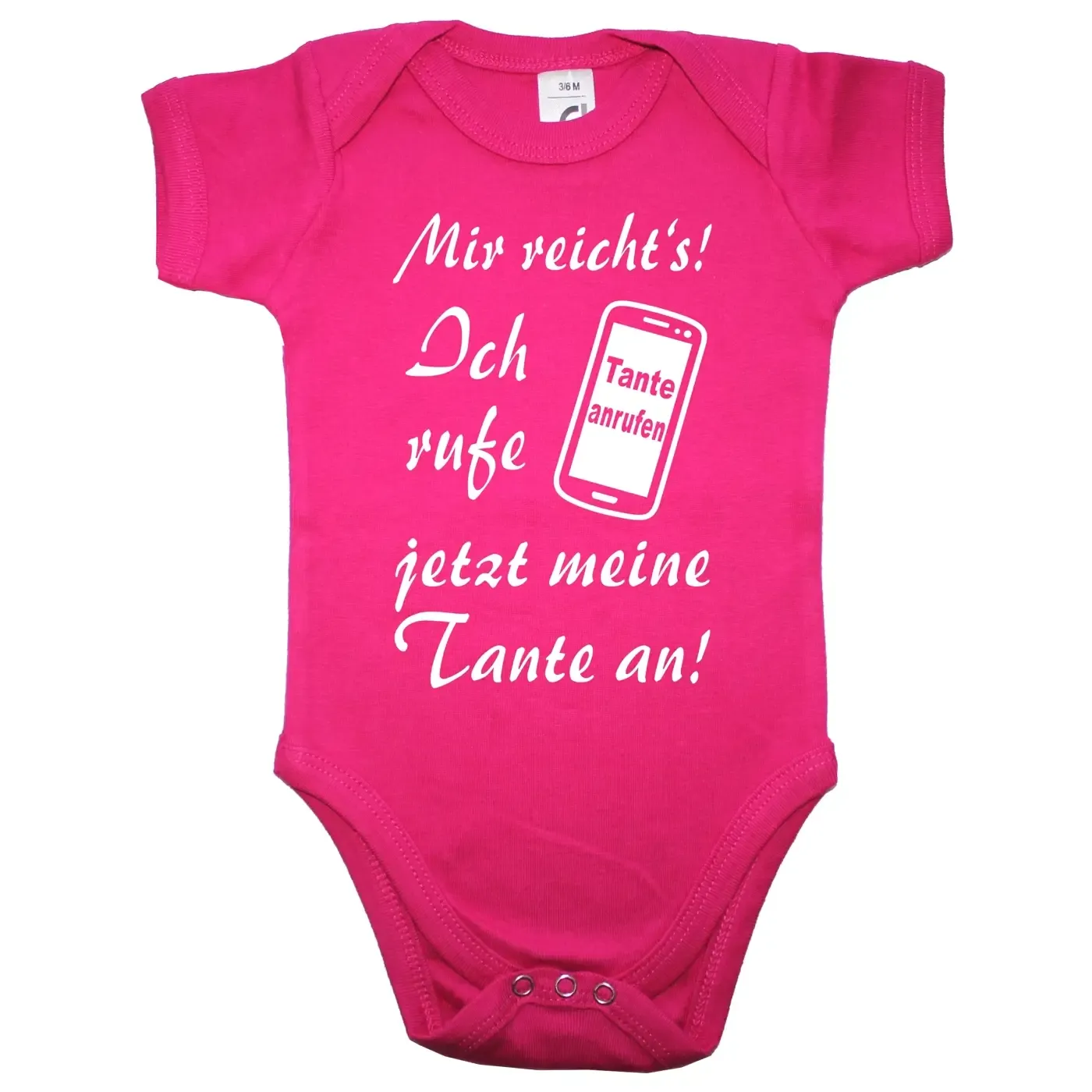 Babybody mit Auswahl Mama, Papa, Oma oder Opa