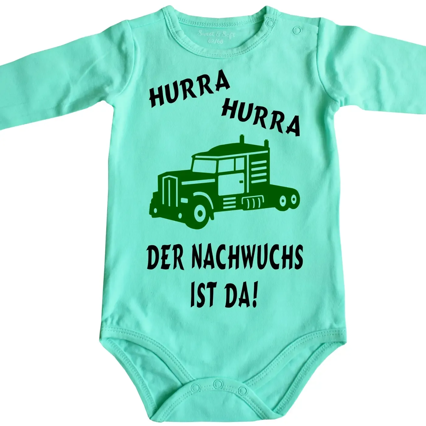 Babybody LKW-Fahrer Nachwuchs