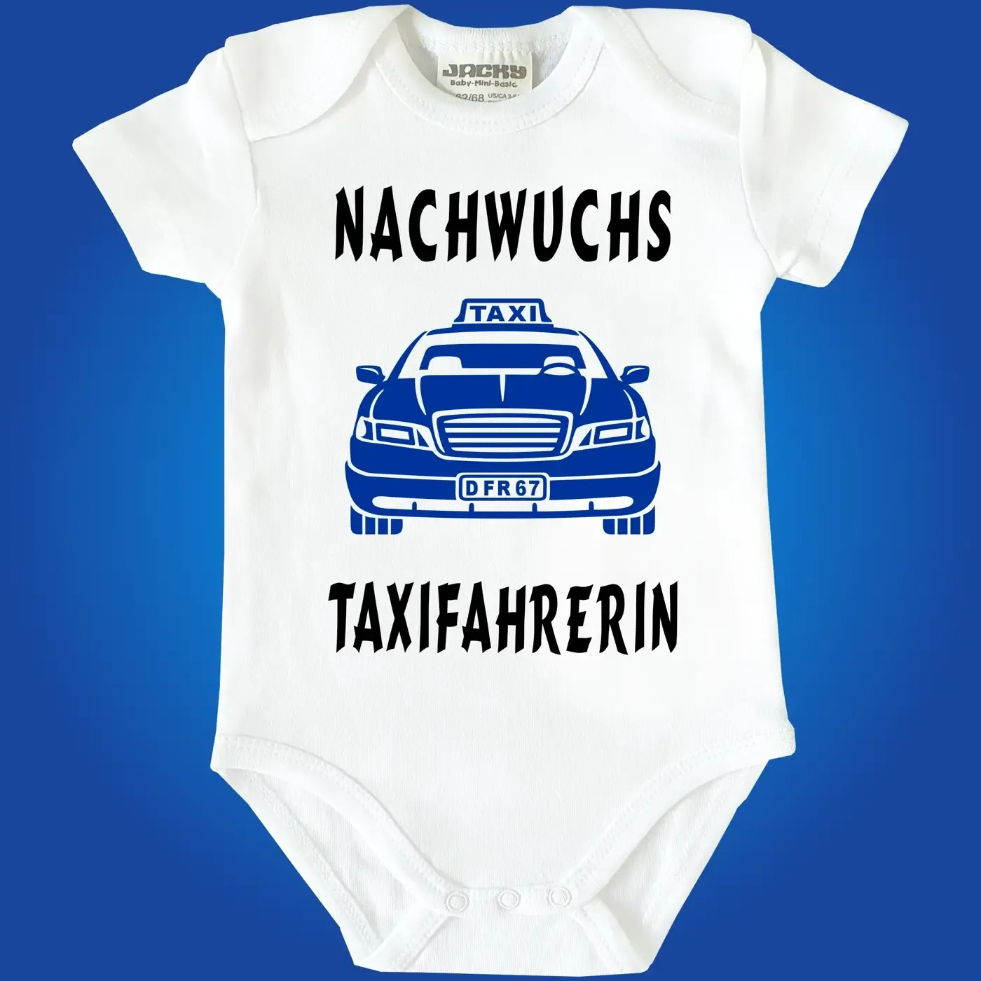 Babybody mit Taxi-Motiv für Jungen und Mädchen