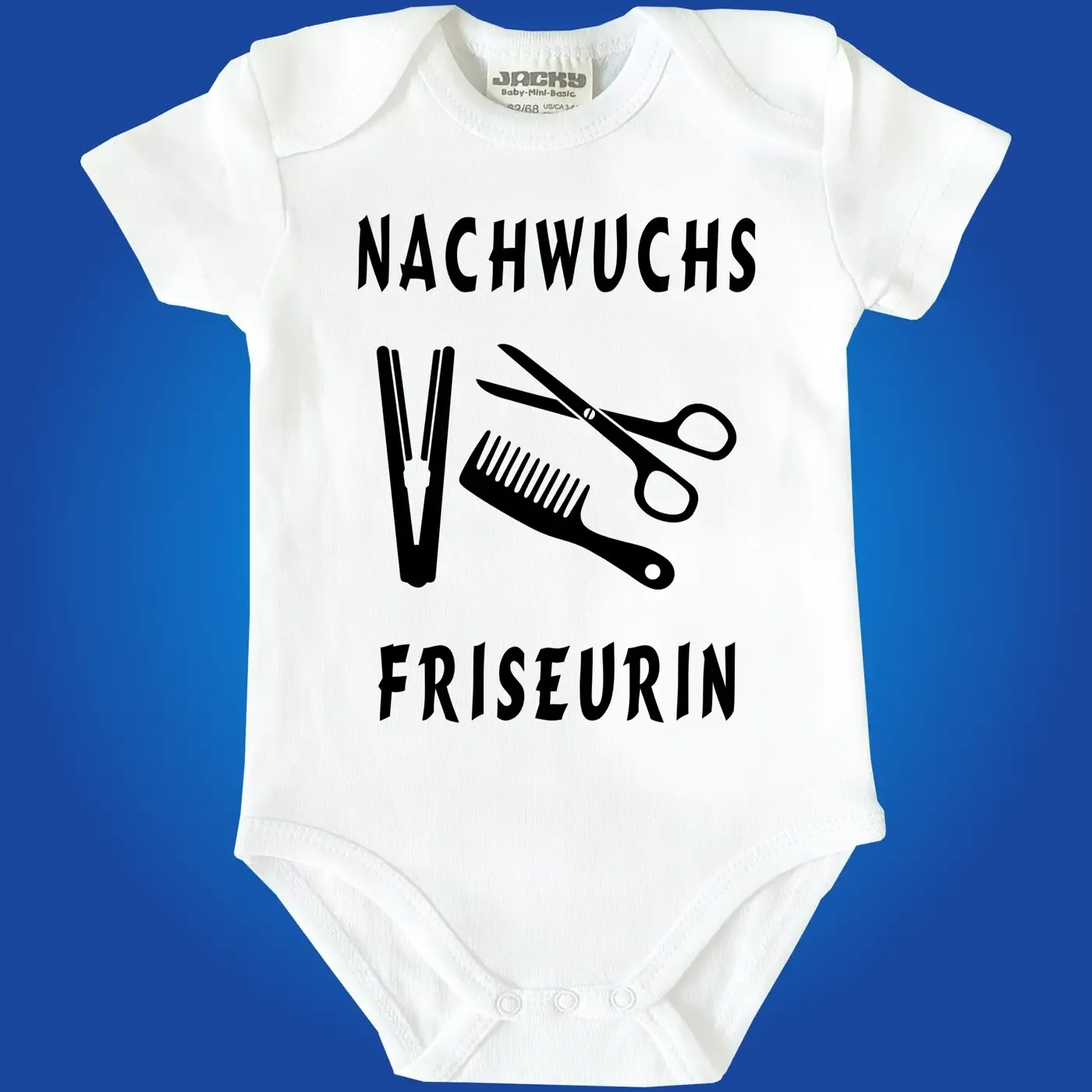 Baby-Body mit Friseur oder Friseurin
