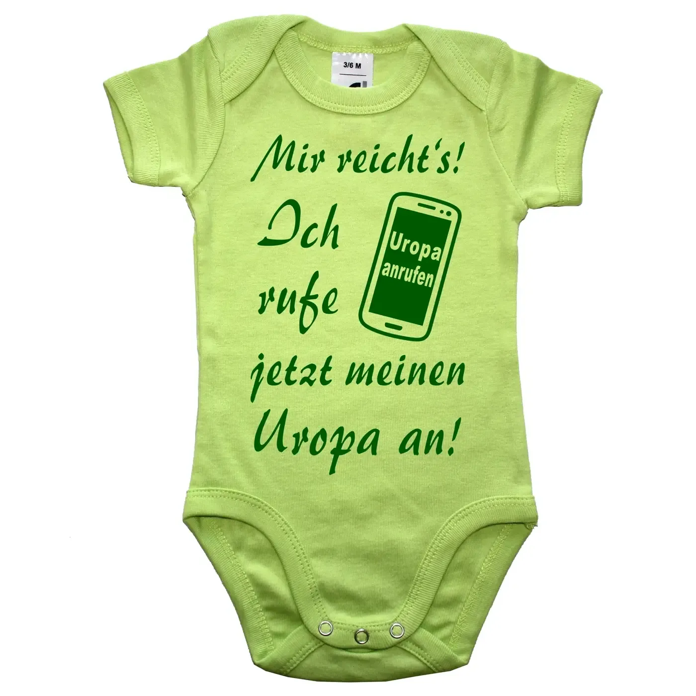Baby Bodysuit I will call grandpa