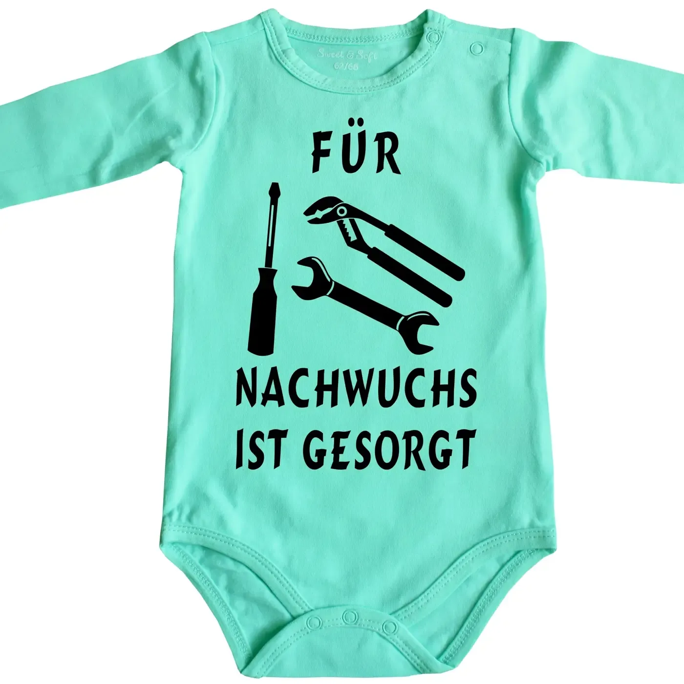 Baby-Body mit Druck Nachwuchs Handwerker