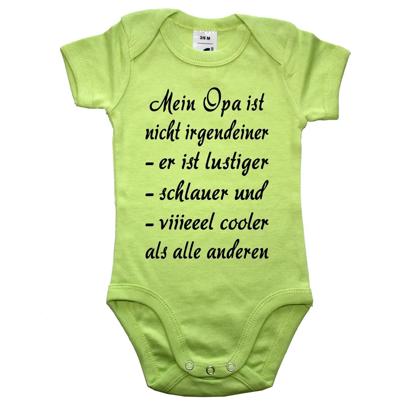 Lustiger Baby-Body mit Oma