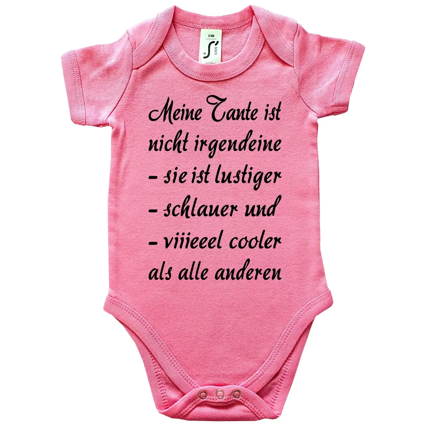 Lustiger Baby-Body mit Onkel