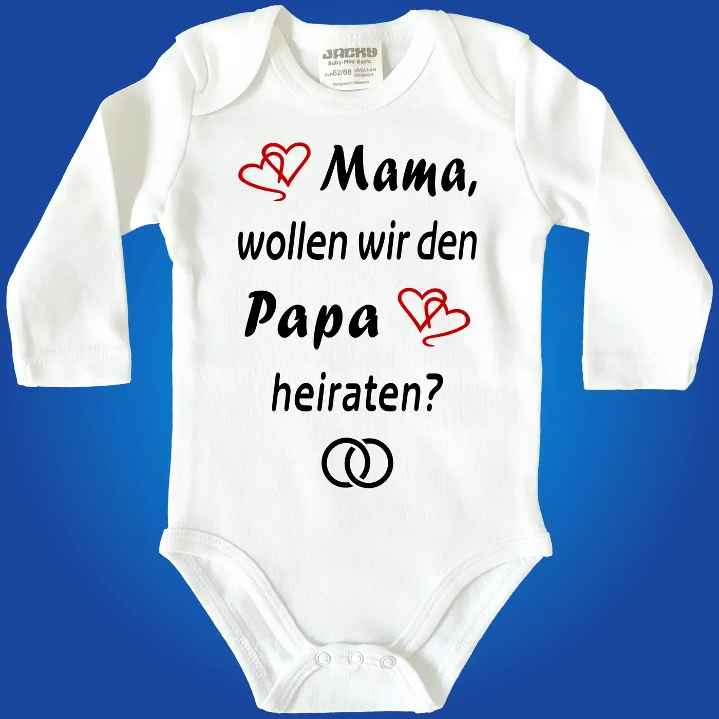Baby-Body Papa heiraten