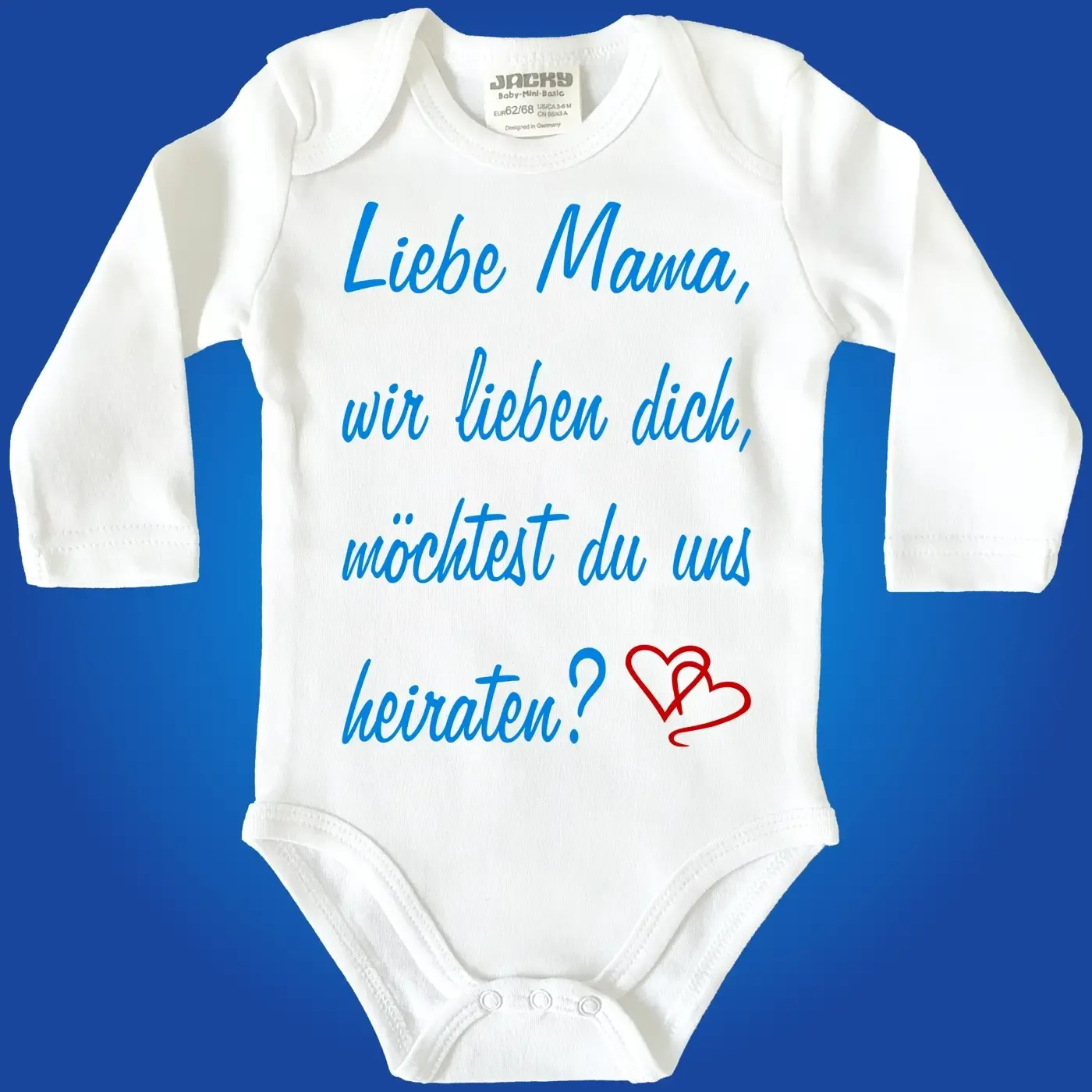 Strampler mit Heiratsantrag