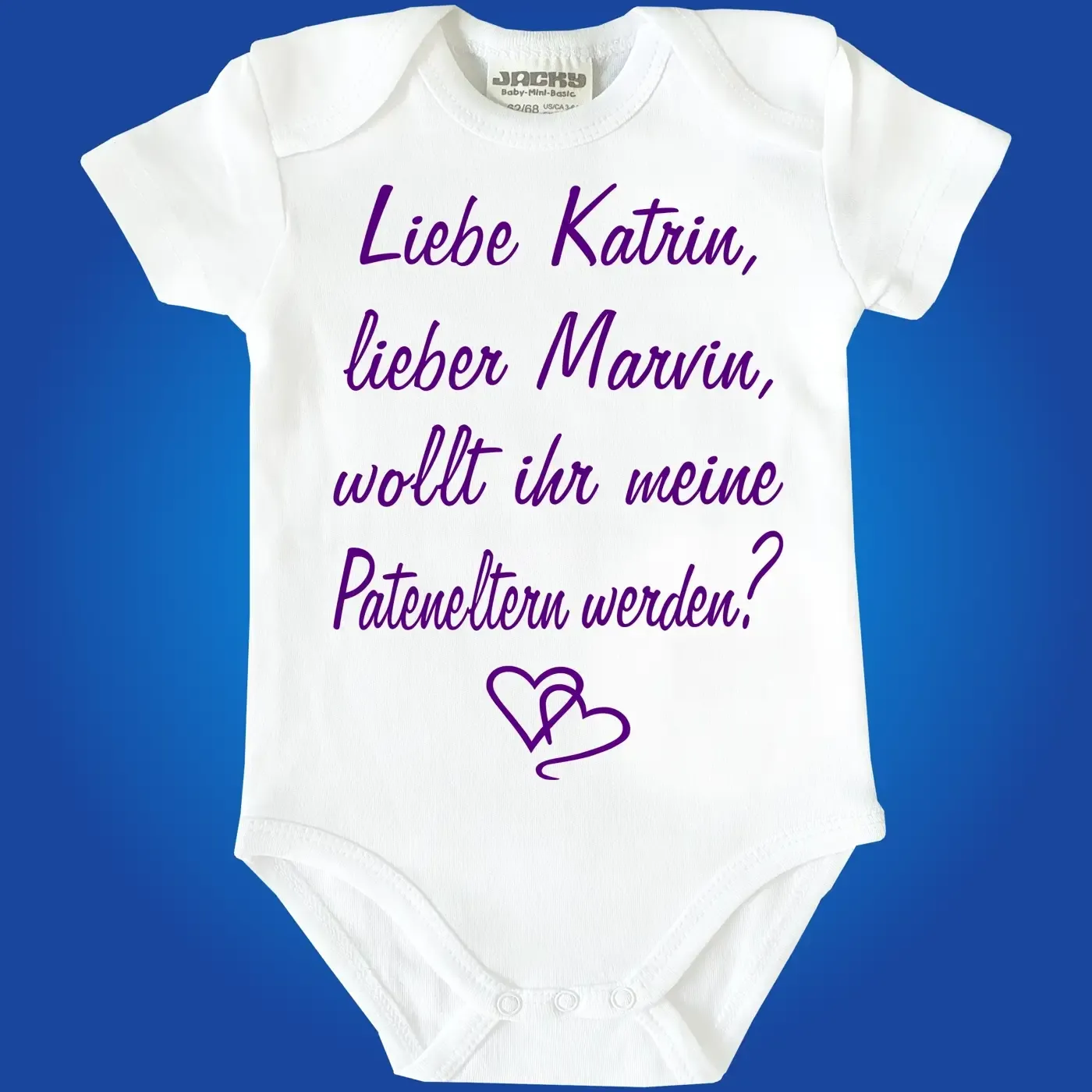 Baby Bodysuit with saying godmother
