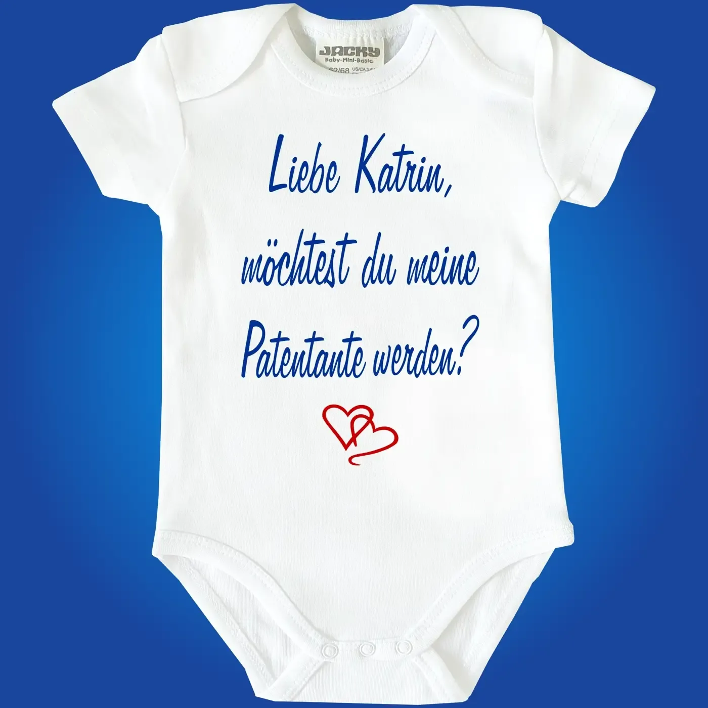 Baby‑Body als Geschenk für zukünftige Paten