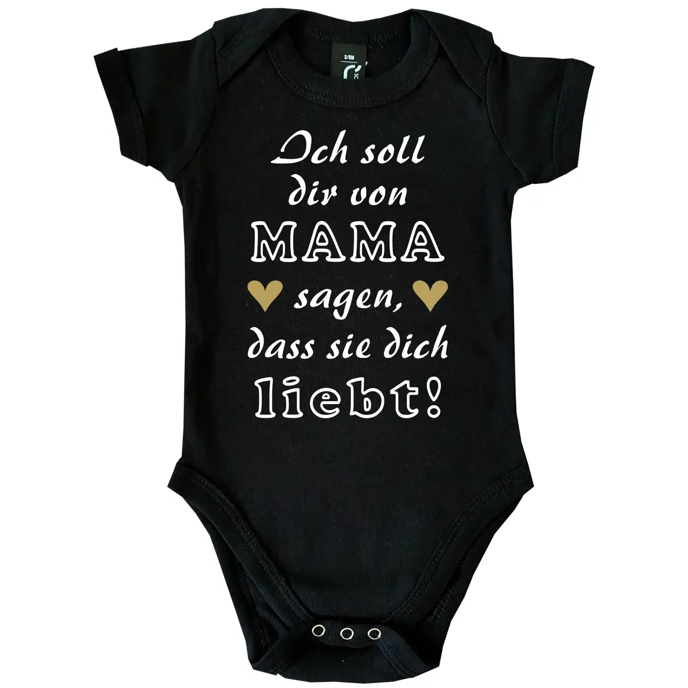 Baby-Body mit Aufdruck Papa liebt dich
