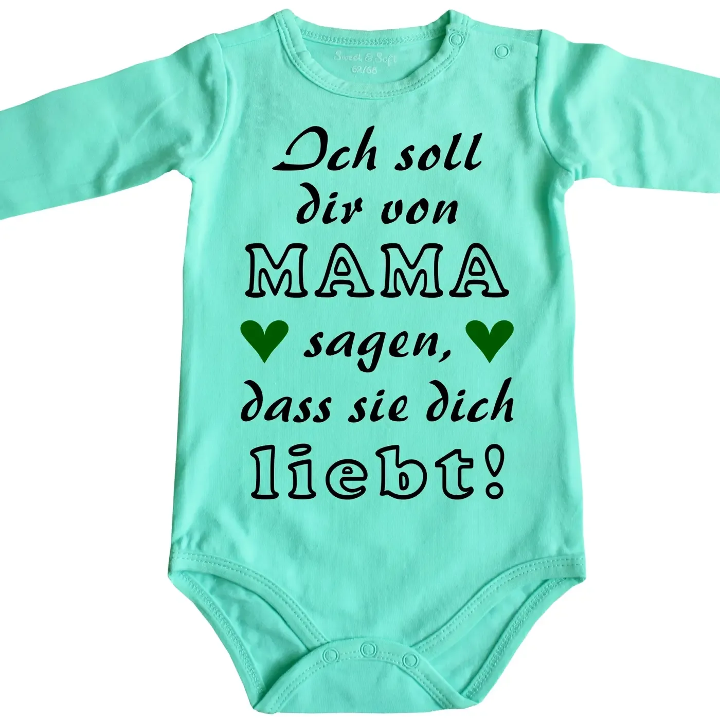 Babybody mit Spruch Papa liebt dich