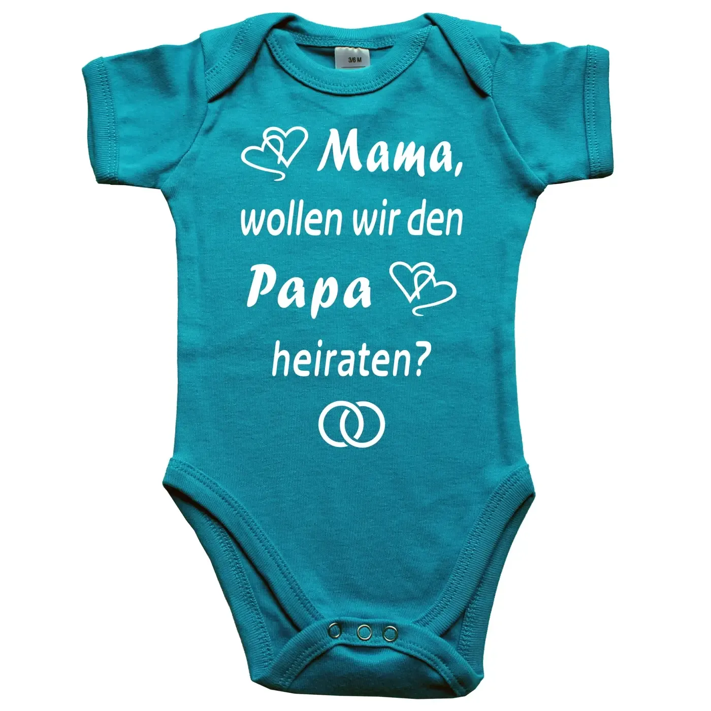 Baby-Body Heiratsantrag