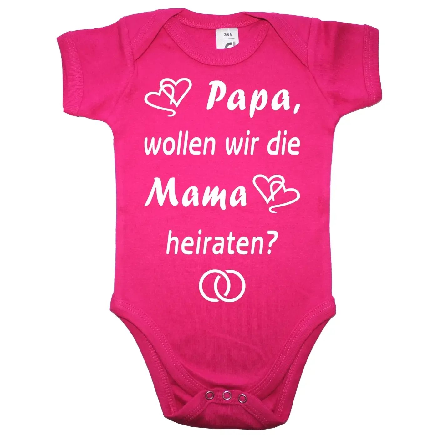 Baby-Body Hochzeitsantrag