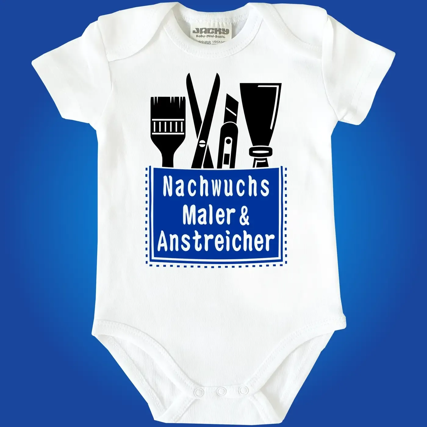 Baby-Body mit Aufdruck Nachwuchs Metallbauer