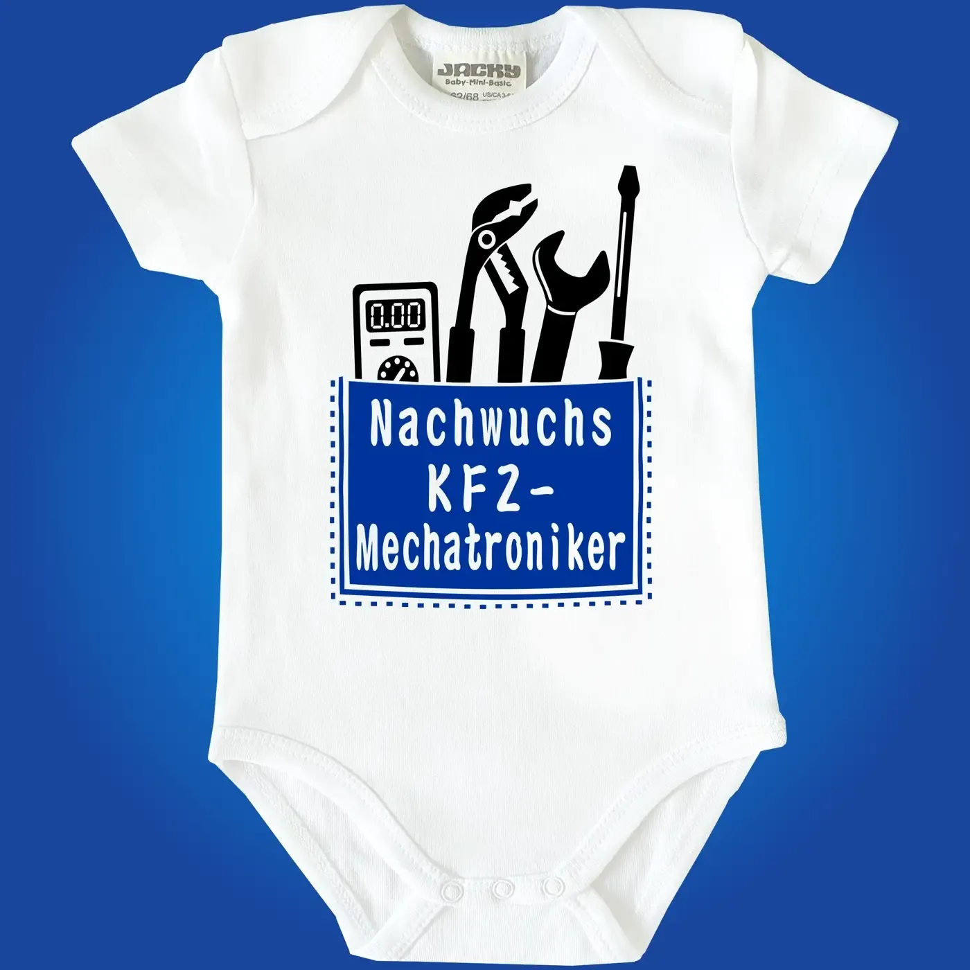 Baby-Body mit Druck KFZ-Machatroniker