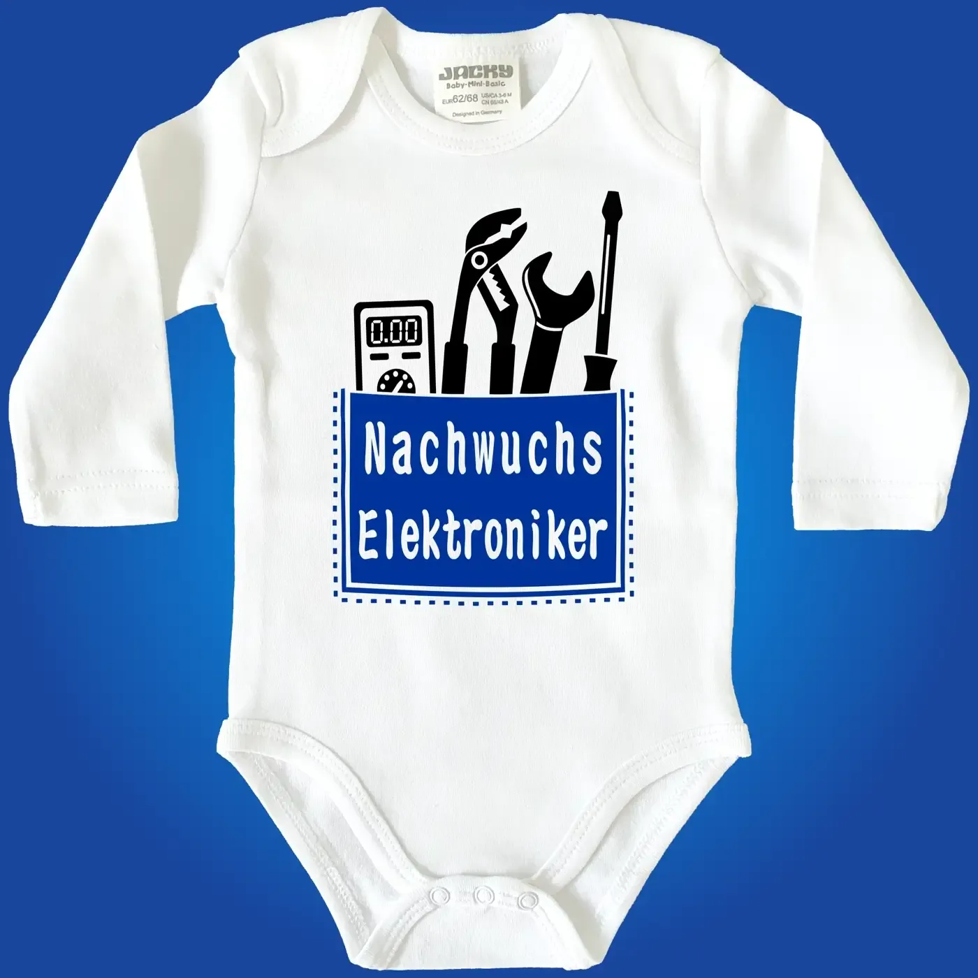 Baby-Body mit Druck Installateur
