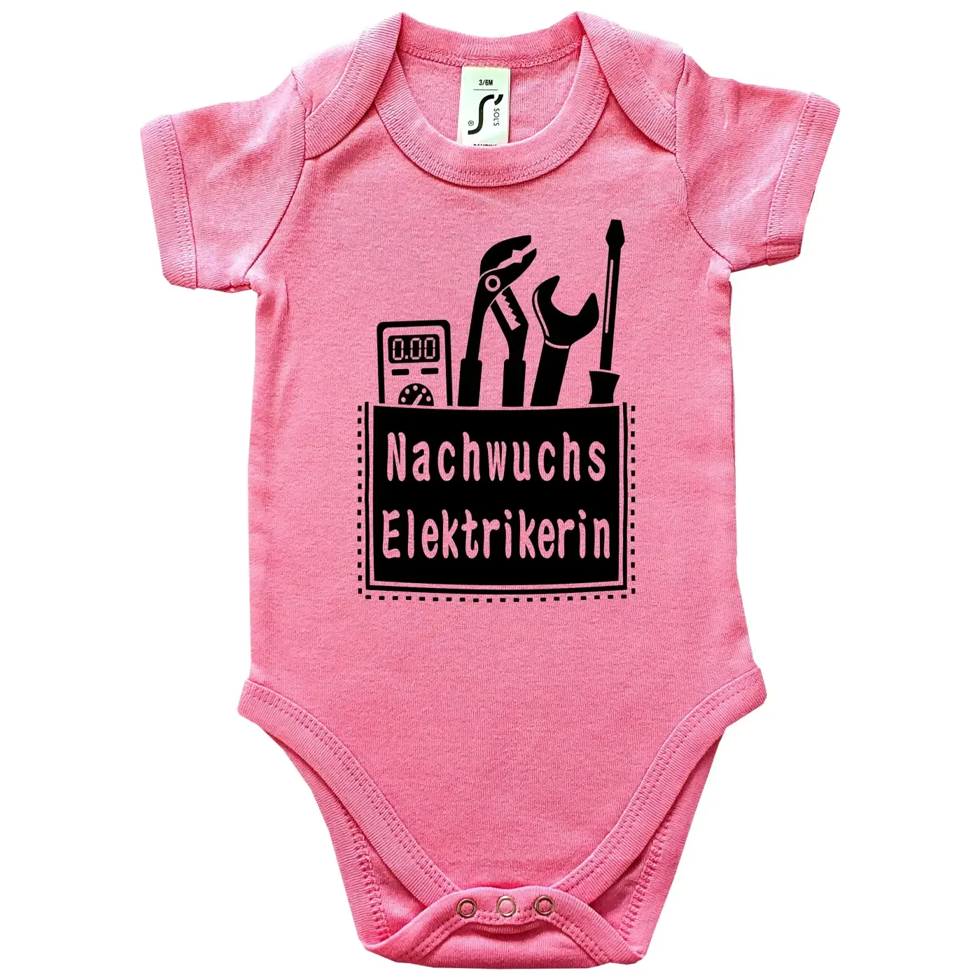 Baby-Body mit Aufdruck Nachwuchs Metallbauer