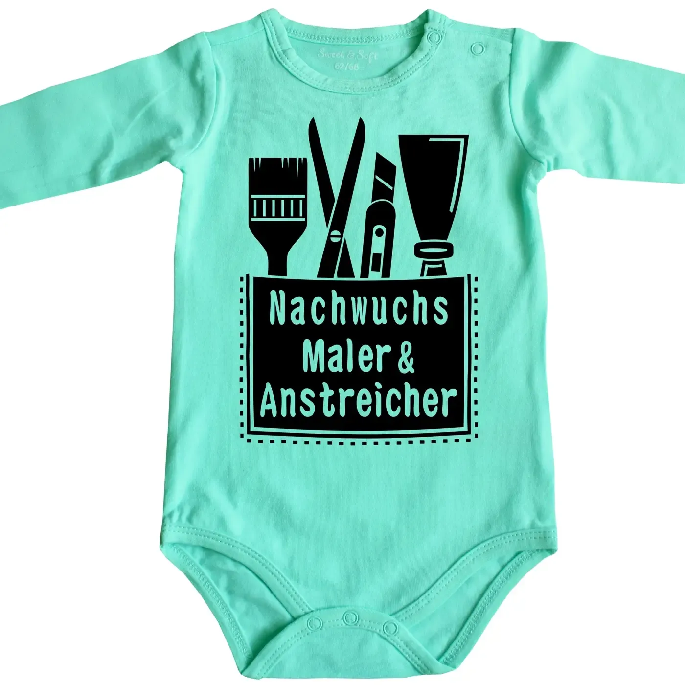 Baby Bodie mit Aufdruck verschiedener Berufe