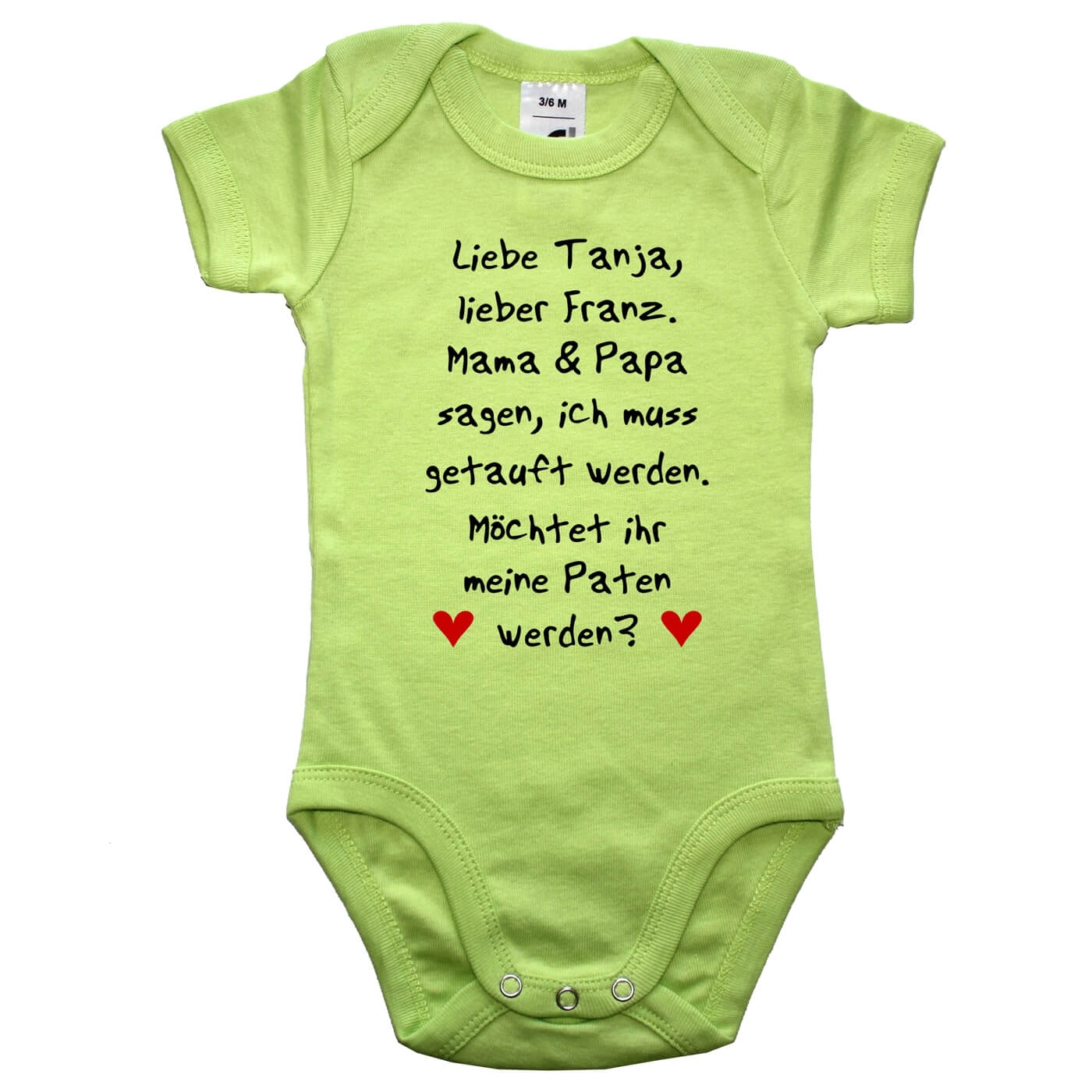 Babybody Taufpaten