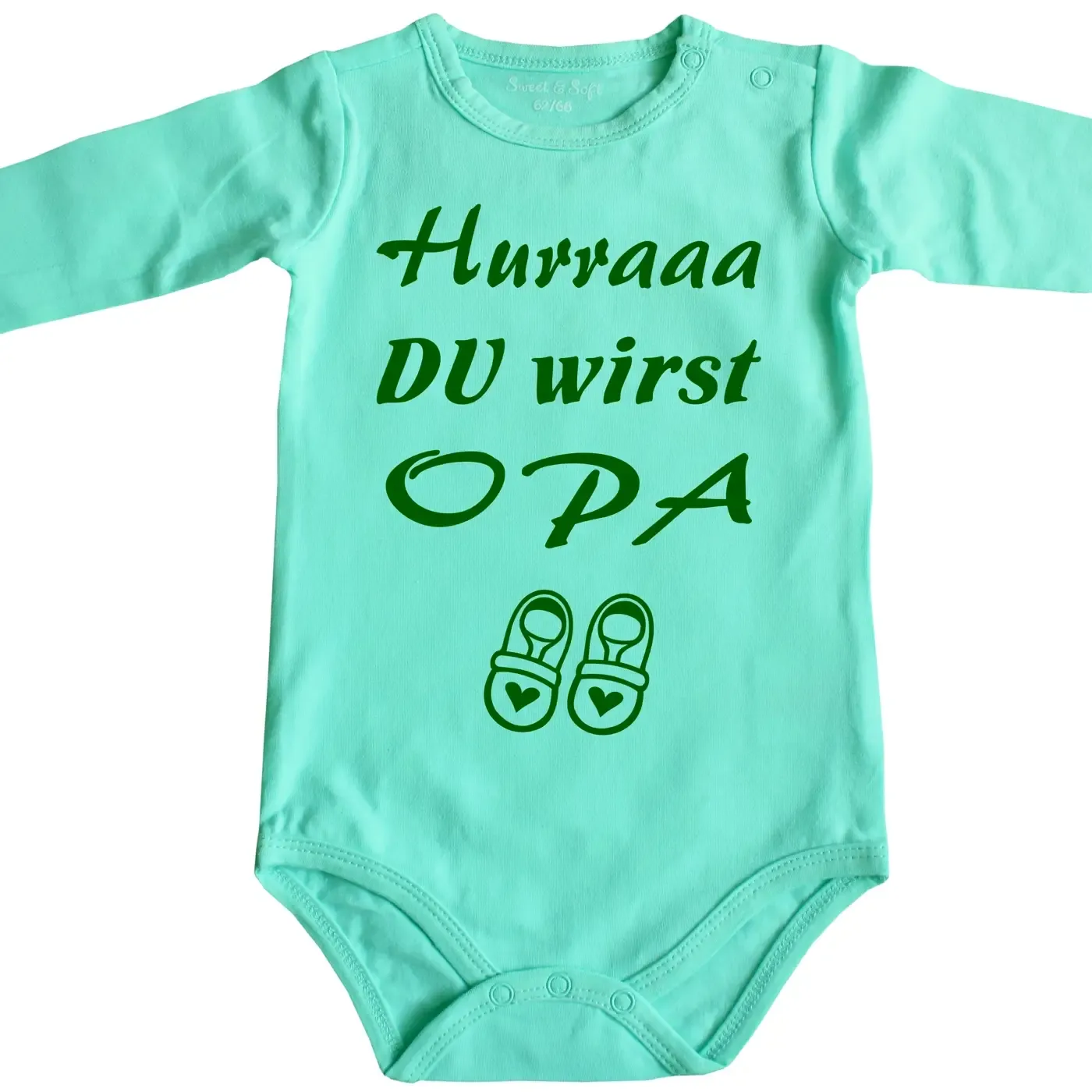 Baby-Body mit Druck - Du wirst Opa