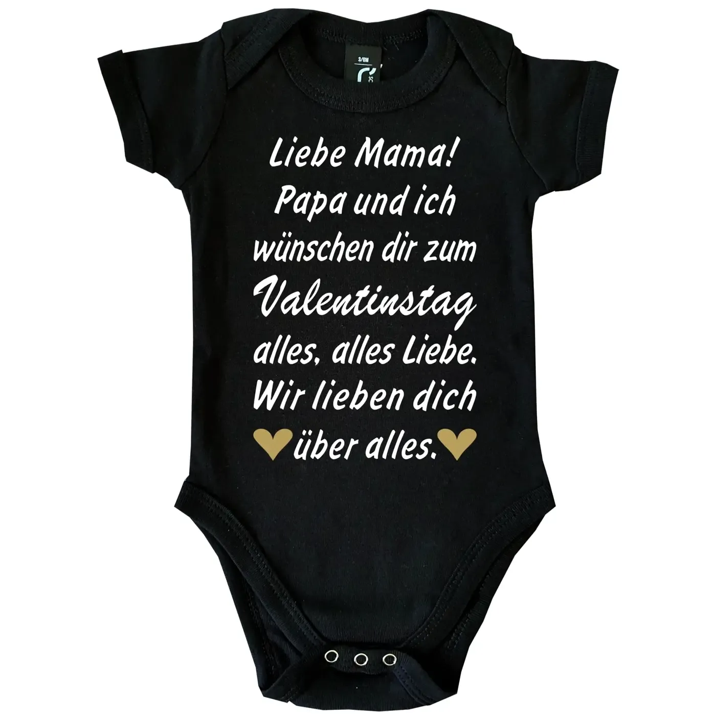 Babybody zum Valentinstag