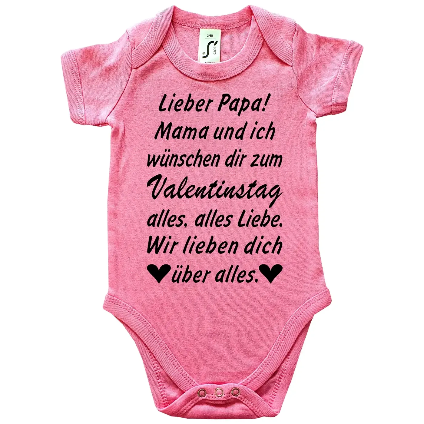 Baby-Body zum Valentinstag