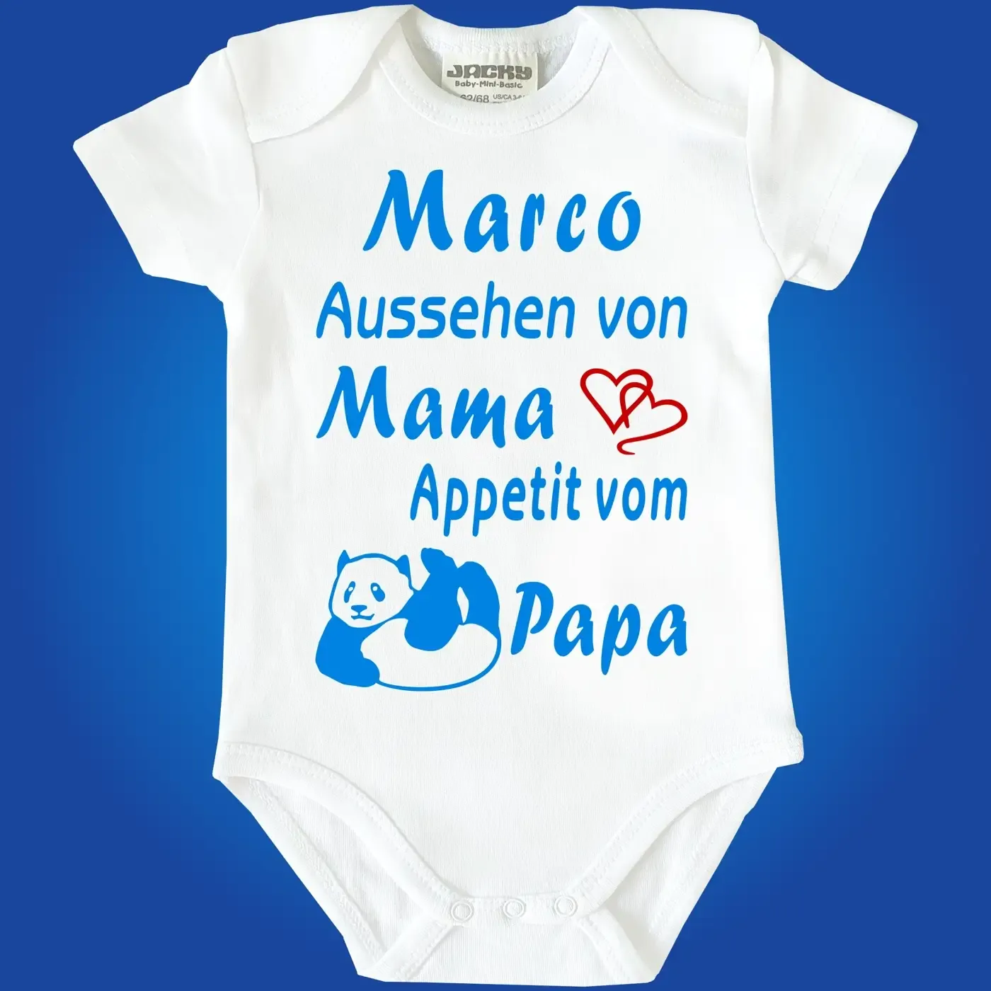 Baby-Body mit lustigem Spruch