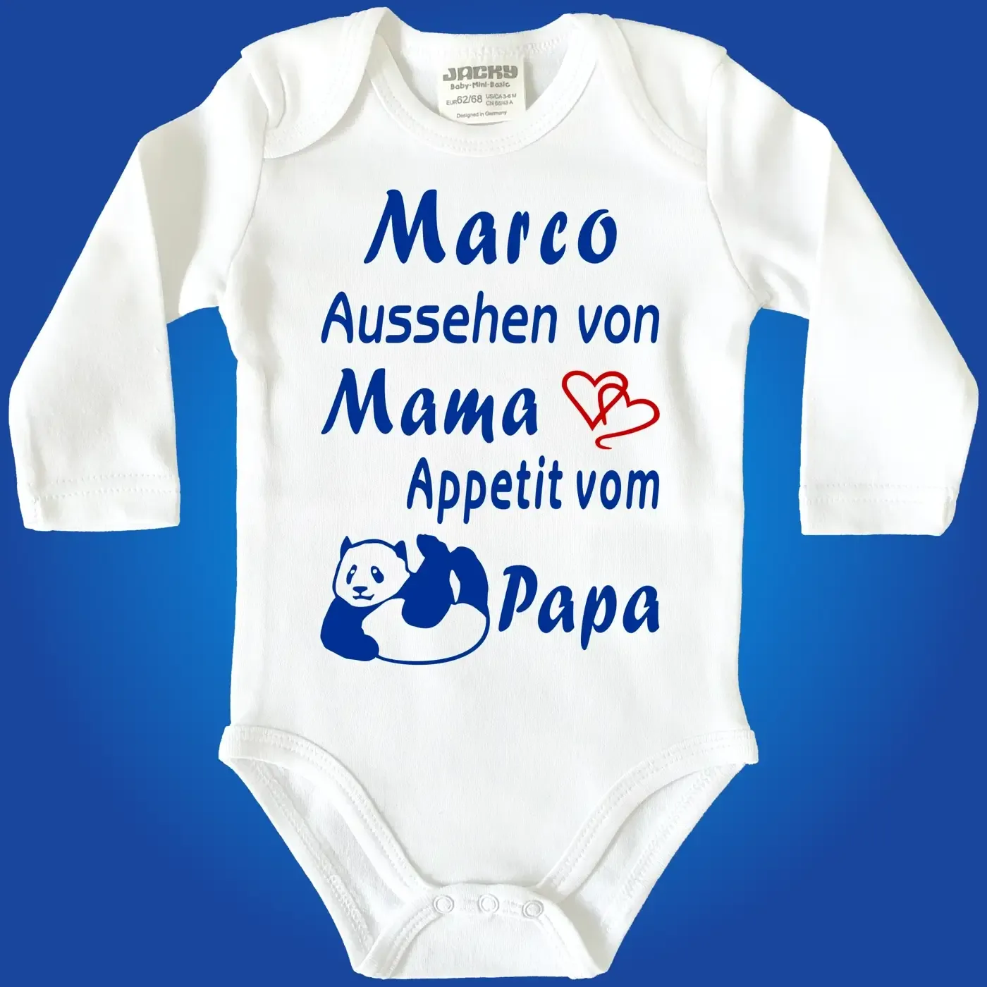 Baby-Body mit witzigem Spruch