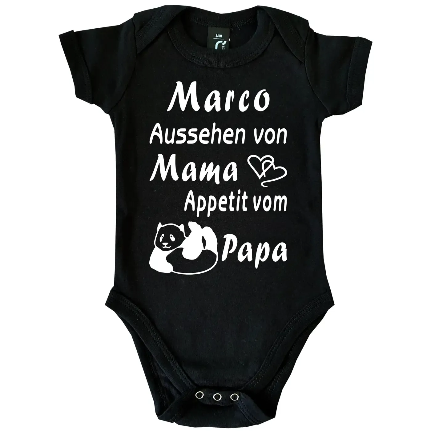 Baby-Body mit Druck Aussehen von Mama
