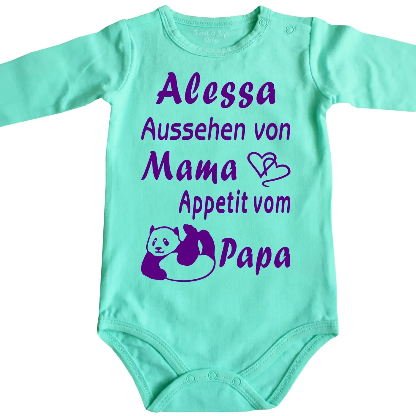 Baby-Body mit Druck Aussehen von Mama