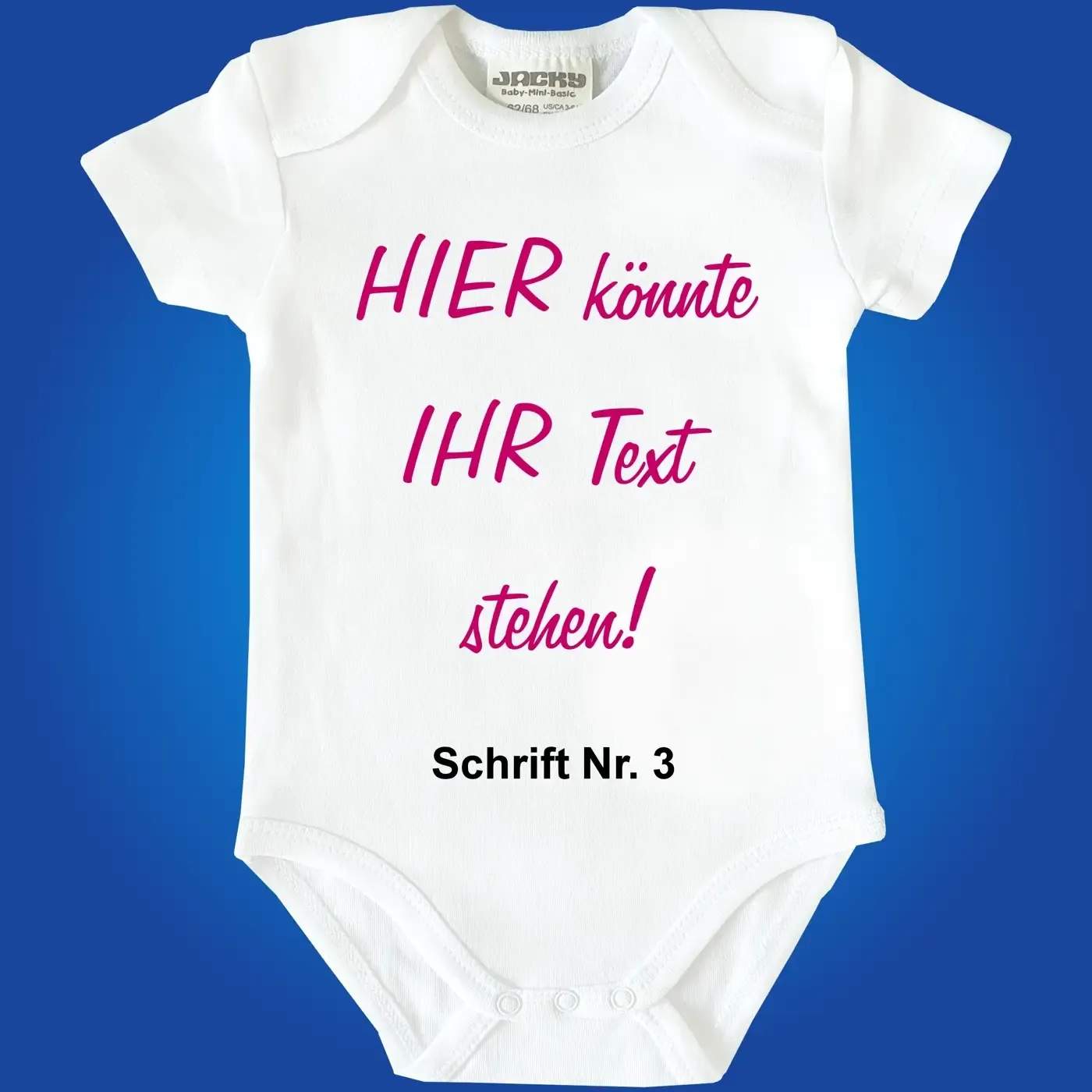 Baby-Body mit freier Textwahl - Personalisiert