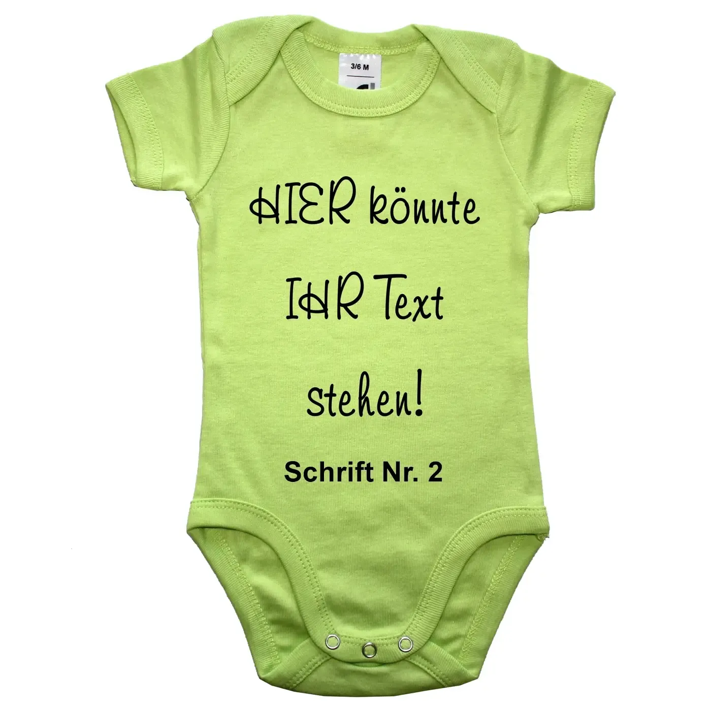 Baby-Body komplett personalisierbar