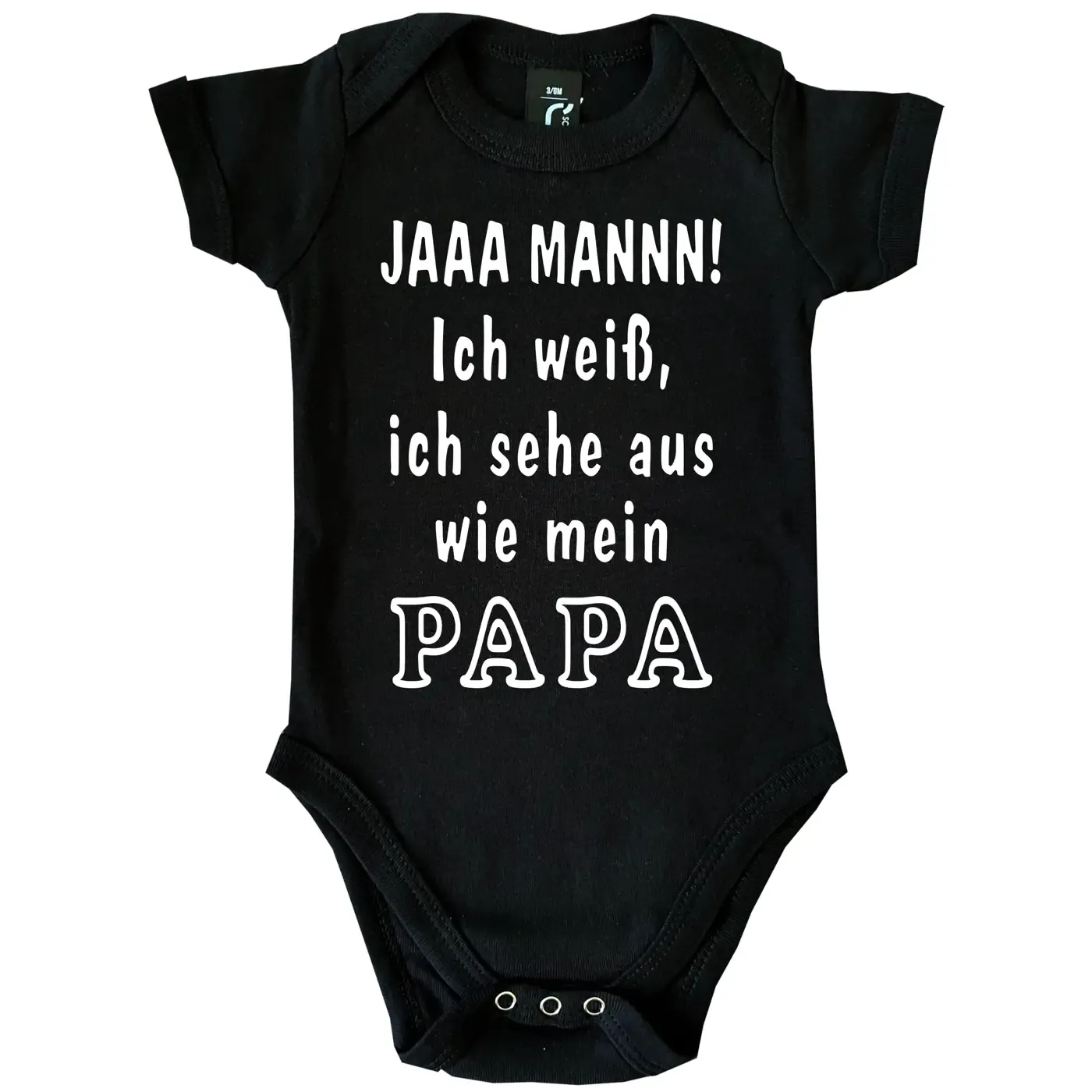 Baby-Body mit Aufdruck Papa