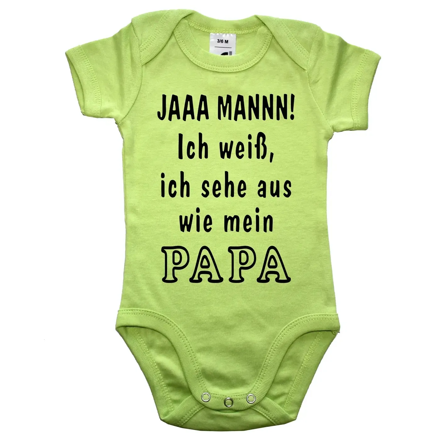 Baby-Body mit Spruch