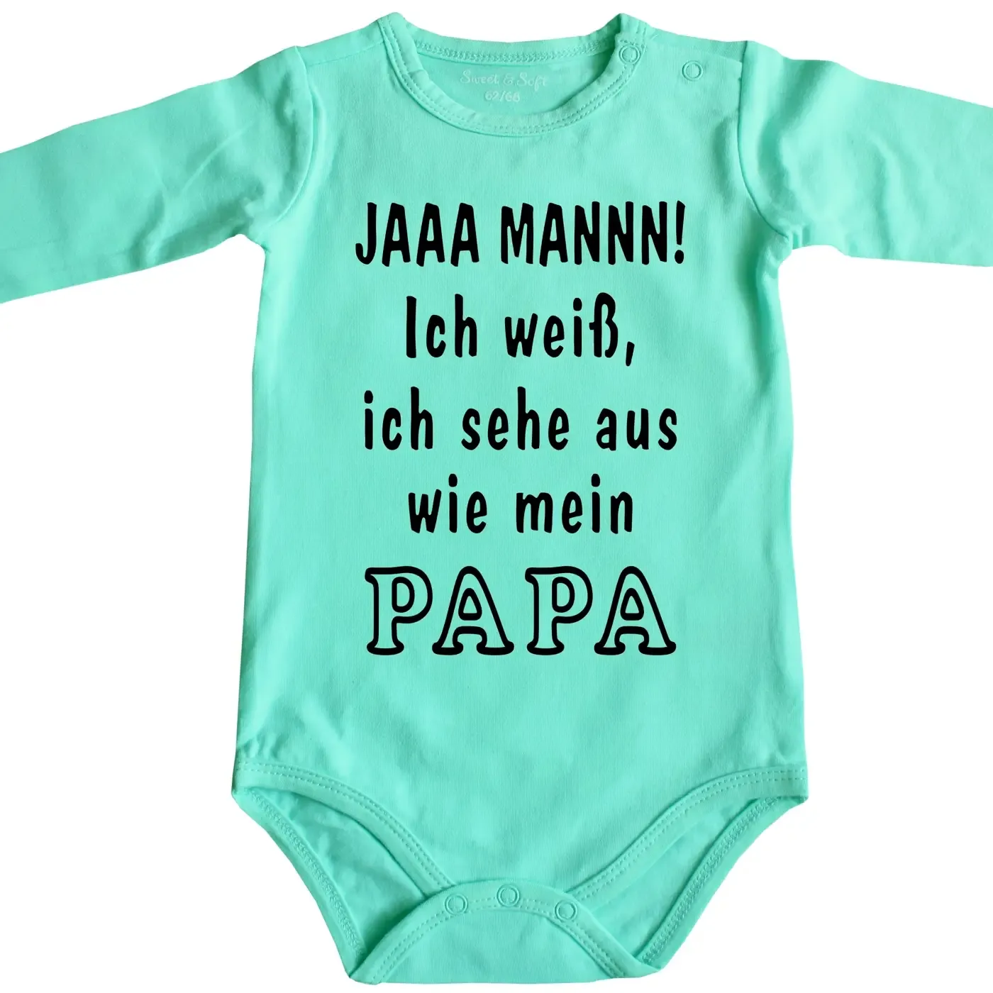 Baby-Body mit witzigem Druck