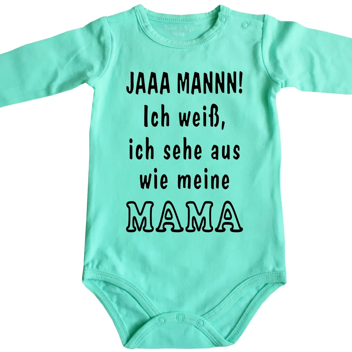 Baby-Body mit lustigem Druck