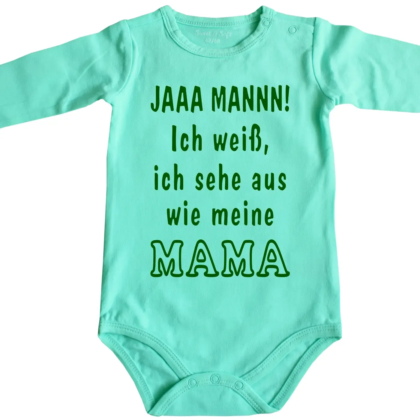 Baby-Body mit Druck Mama