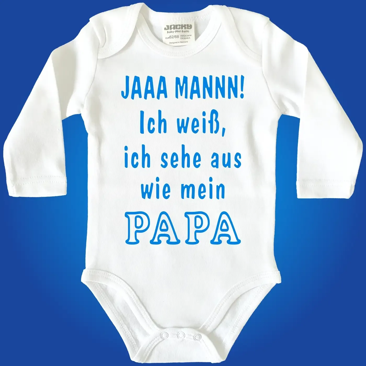 Baby-Body mit Spruch