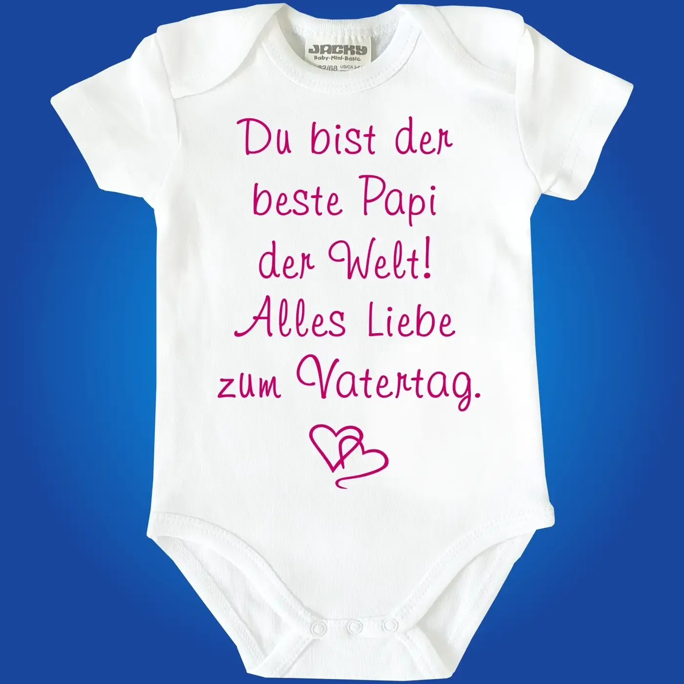 Baby-Body mit Druck zum Vatertag