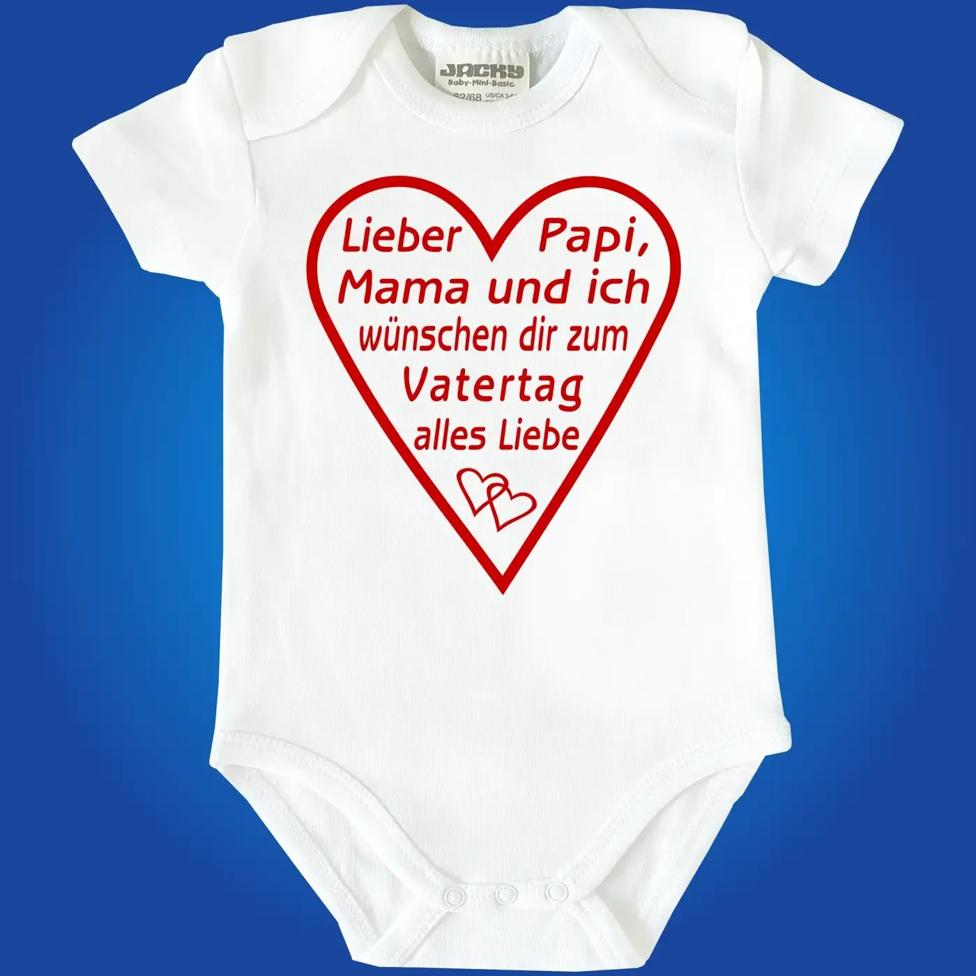 Baby-Body mit Druck Vatertag