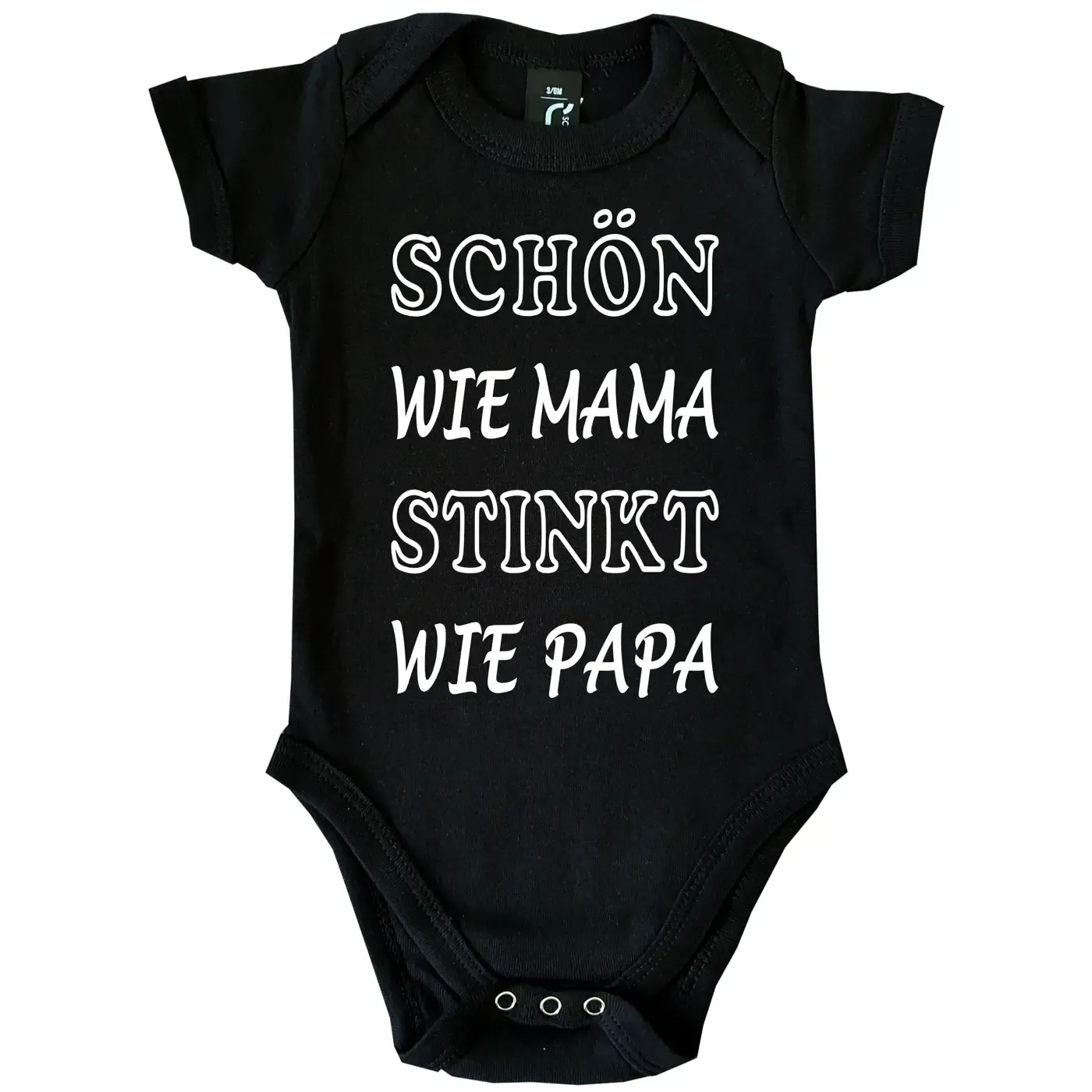 Baby-Body Schön wir Mama stinkt wie Papa