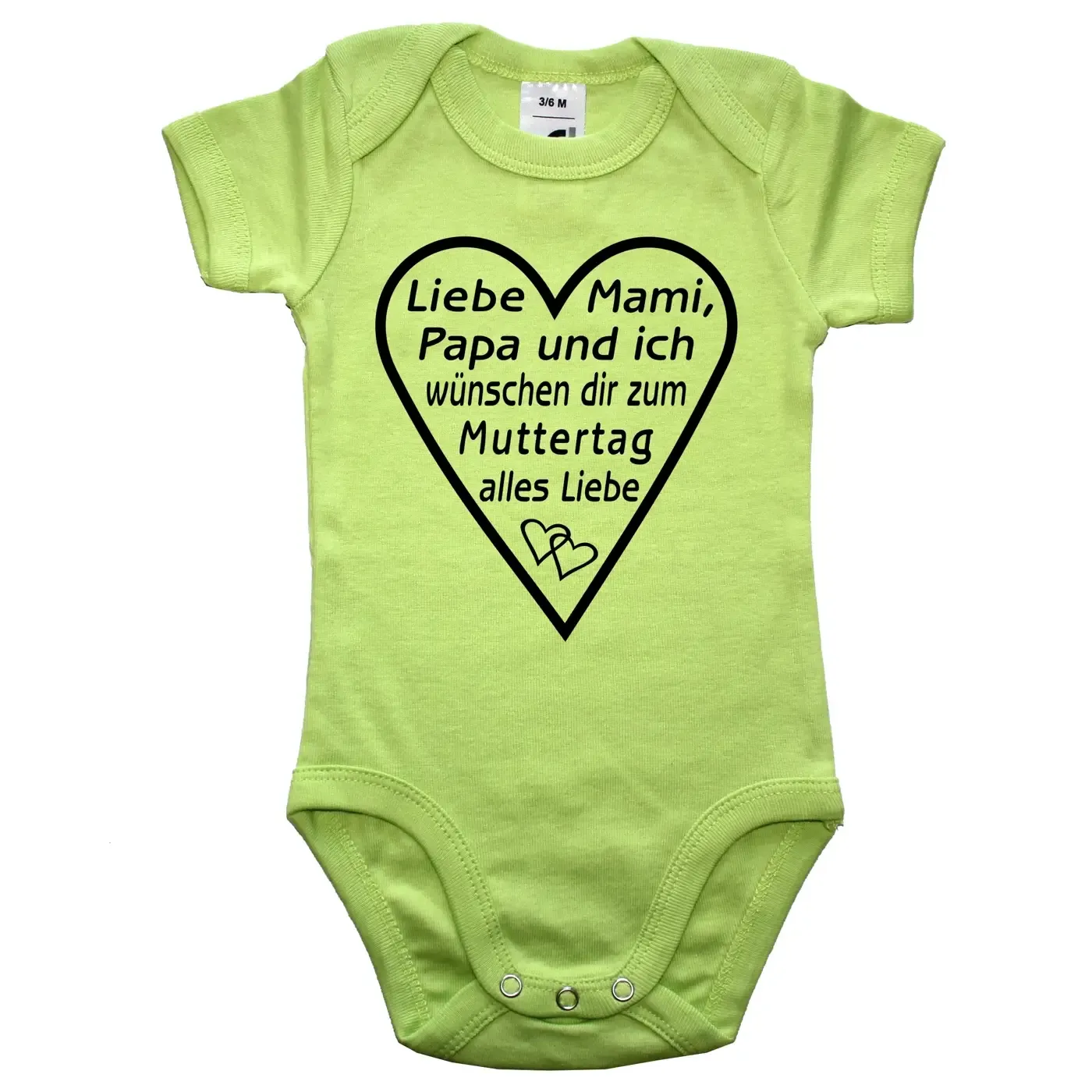 Baby-Body mit Aufdruck zum Muttertag