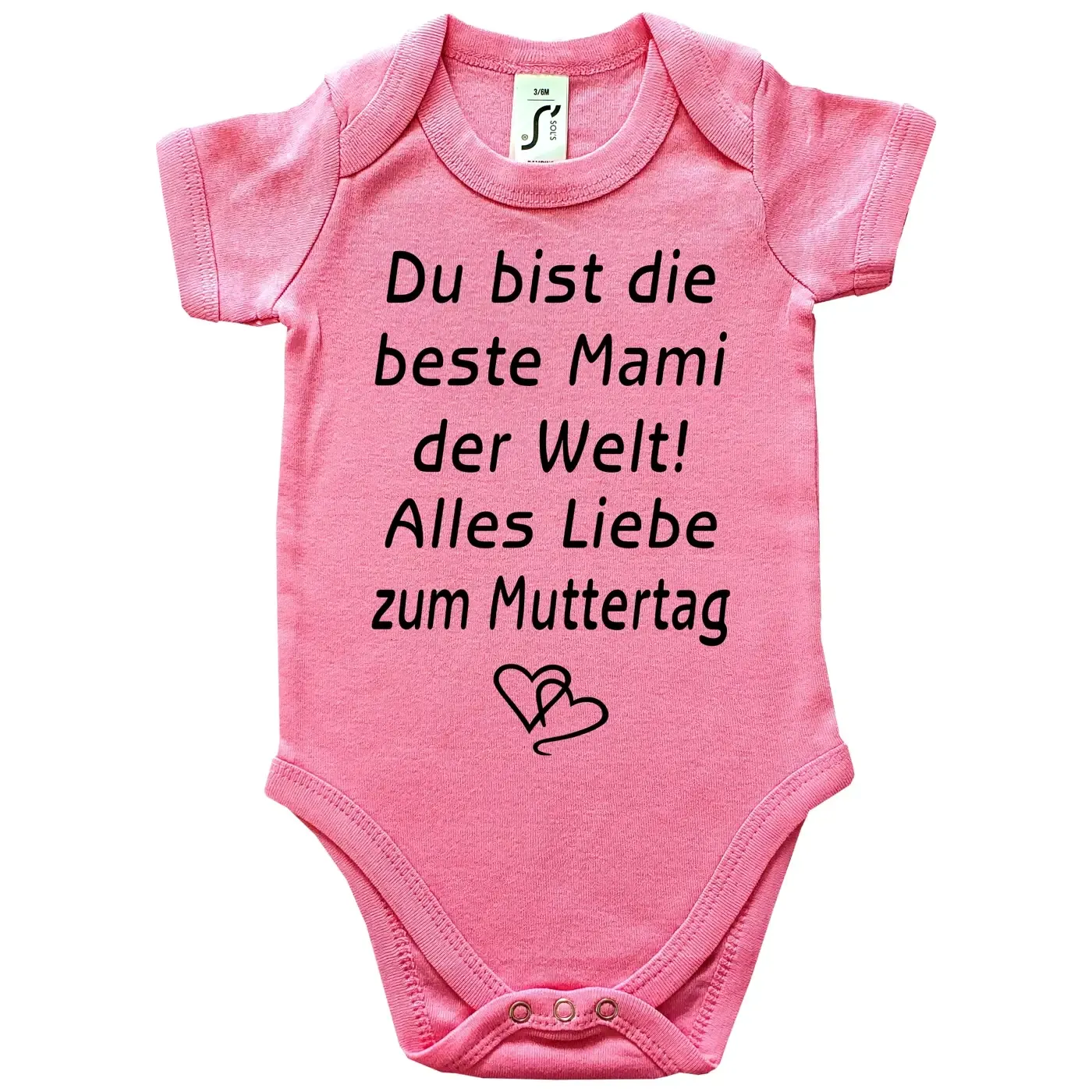 Baby-Body mit Druck Muttertag