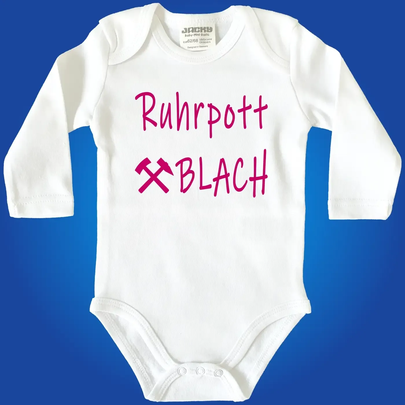 Baby-Body mit Aufdruck Ruhrpottblach