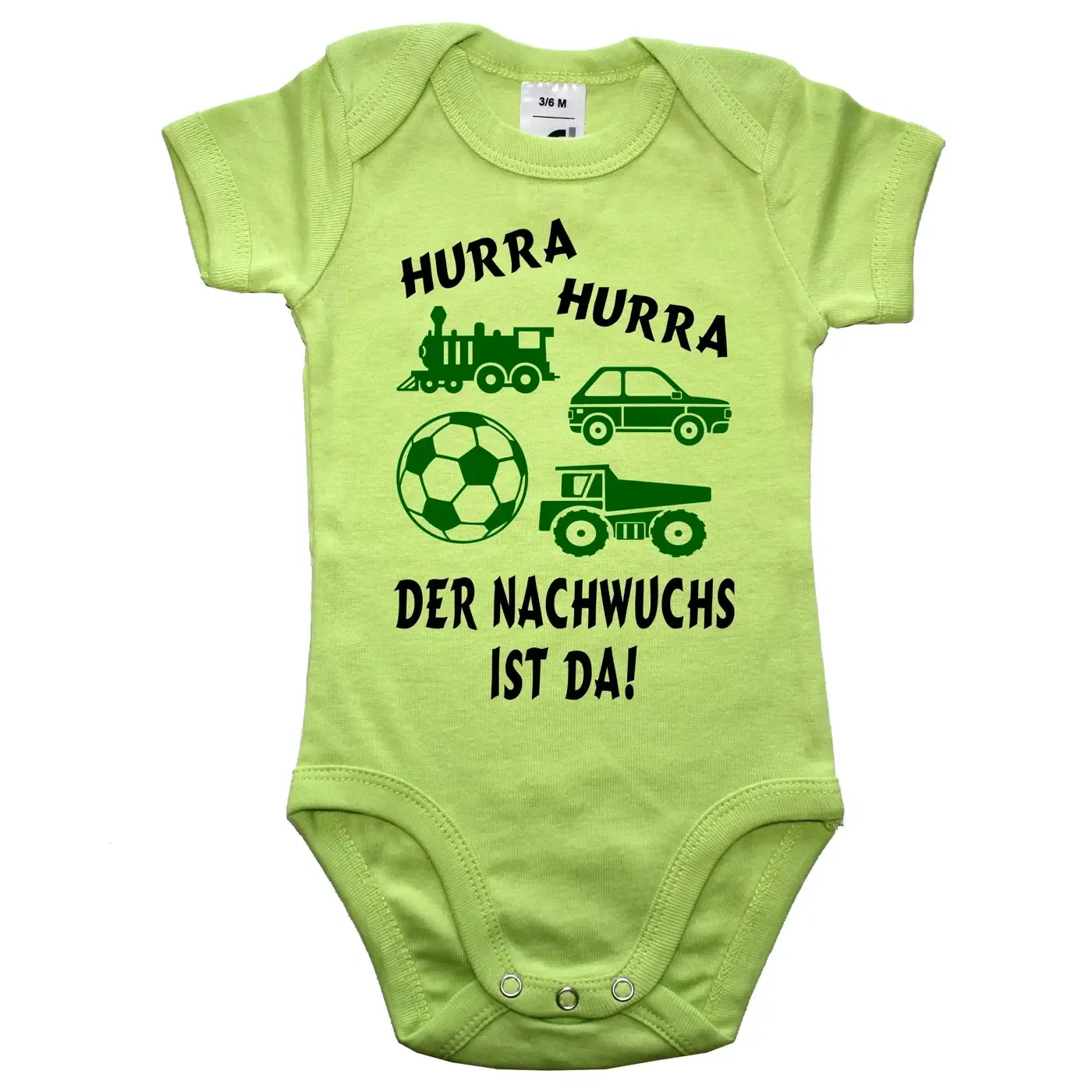 Baby-Body für Erzieherin oder Erzieher mit Nachwuchs‑Botschaft